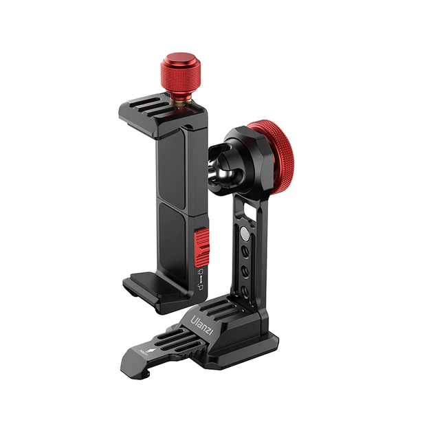 Тримач для телефону Ulanzi Vijim metal phone tripod mount (UV-2110 ST-14) - Фото 1 Тримач для телефону Ulanzi Vijim metal phone tripod mount (UV-2110 ST-14) - изображение 1