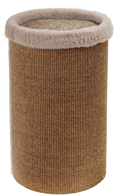Кігтеточка для кота Comfy TUBE ECO 36 x 63 см бежева (5905546337915) - зображення 2