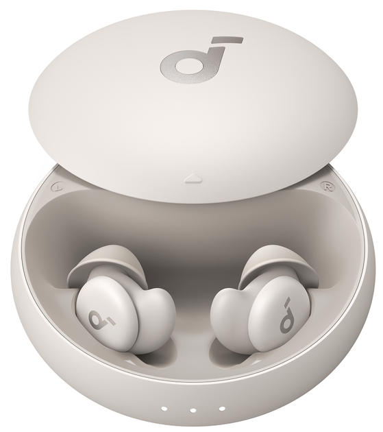 Наушники беспроводные для сна Anker SoundCore Sleep A20 (A6611) бежевые - изображение 2