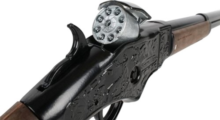 Karabin Gonher Strzelba Kowbojska Metalowa 8 naboi (8410982009908) - obraz 4