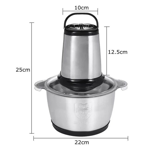 Кухонний комбайн Блендер блискавка Kitchen Expert 2L RD-3038 - зображення 5