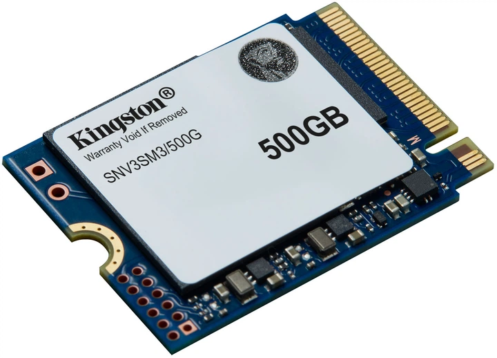 Dysk SSD Kingston NV3 500GB M.2 2230 NVMe PCIe 4.0 x4 3D NAND (SNV3SM3/500G) - obraz 2