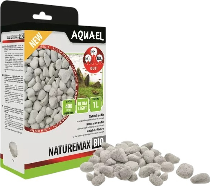 Wkład filtra AquaEl Naturemax Bio 1l (5905546340496) - obraz 2