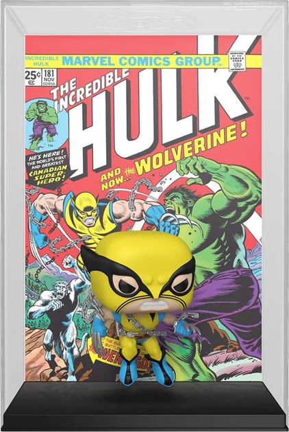Figurka Funko POP! Comic Covers: The Incredible Hulk #24 - Wolverine 9.5 cm (0889698713382) - obraz 2