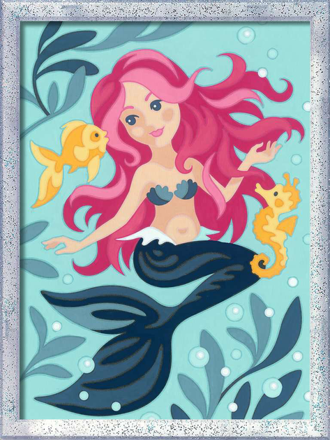 Malowanie po numerach Ravensburger CreArt Enchanting Mermaid (4005556236213) - obraz 2
