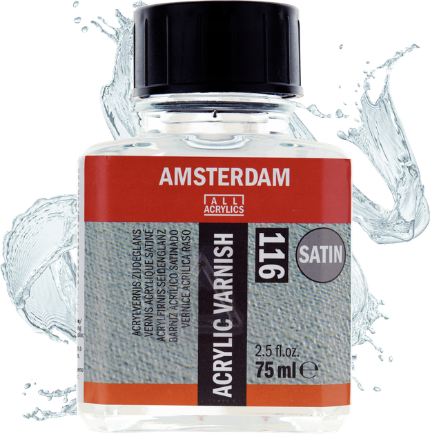 Лак акриловий Amsterdam 116 satin 75 мл (8712079410483) - зображення 2