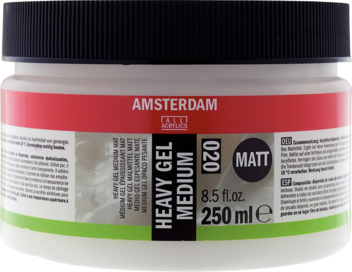 Żel do farb akrylowych Amsterdam 020 250 ml (8712079380250) - obraz 1