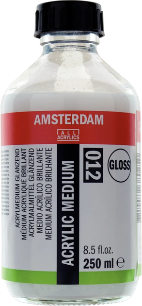 Farba akrylowa Amsterdam 012 Medium Gloss 250 ml (8712079380250) - obraz 1
