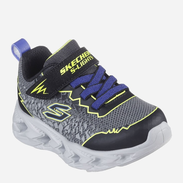 Buty sportowe chłopięce Skechers 400603L 27 Szare - obraz 2