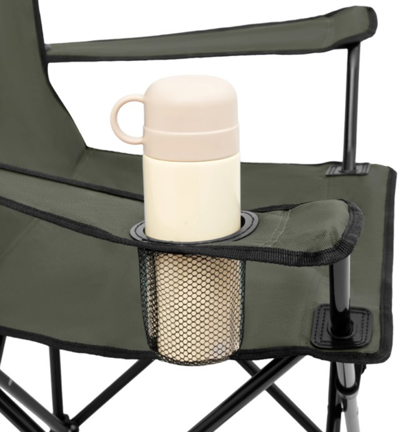 Krzesło turystyczne Nils Camp NC3301 Khaki (5908261680830) - obraz 5