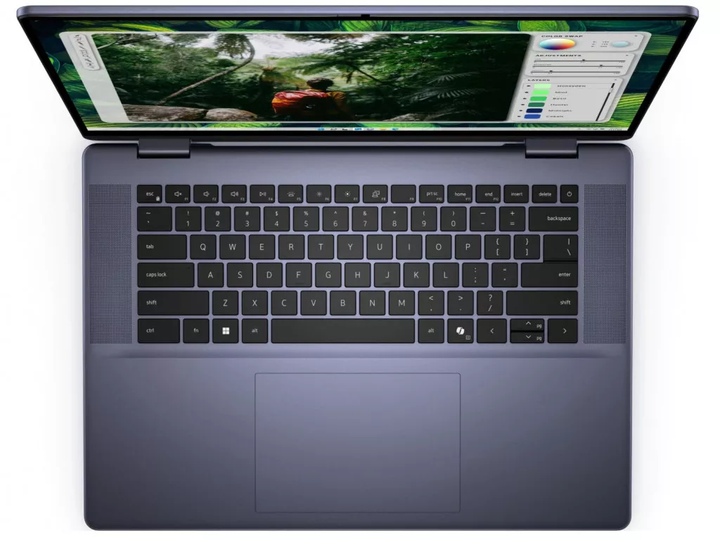 Ноутбук Dell Inspiron 16 2-in-1 16" WVA 2560x1600 90 Гц / Intel Core Ultra 7 155H 1,4 ГГц / Intel Arc Graphics / RAM 32 ГБ / LPDDR5X / SSD 1 ТБ / Windows 11 Home / 2,18 кг (i7640-7380BLU-PUS) - изображение 4