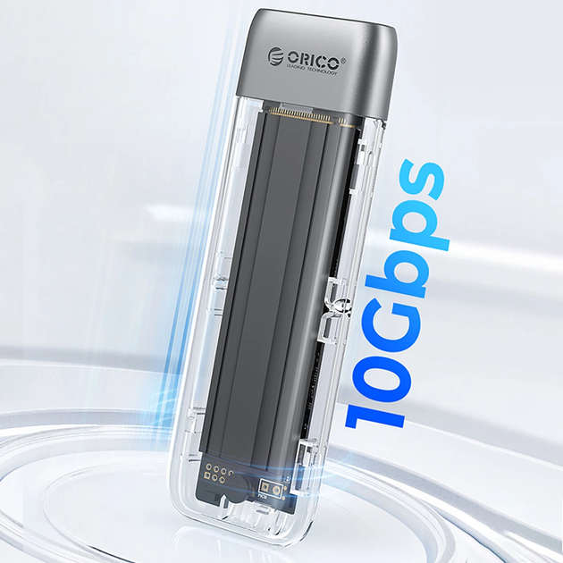Obudowa dysku Orico TXM2-C3 M.2 NVME USB-C 3.2 (6942227137760) - obraz 4