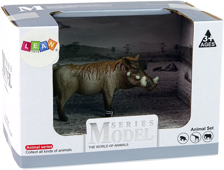 Figurka Lean Toys Guziec afrykański 3 cm (5905214971175) - obraz 1