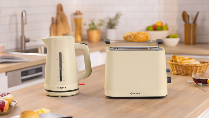 Електрочайник Bosch MyMoment TWK3M127 Бежевий - зображення 5