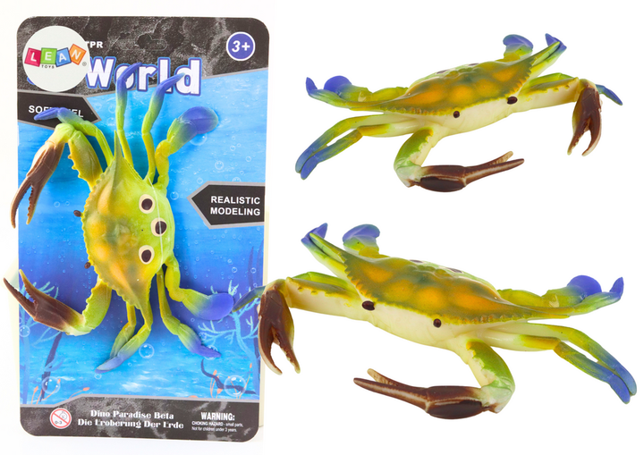 Figurka Lean Toys Krab gumowy 4 cm (5905991021063) - obraz 3