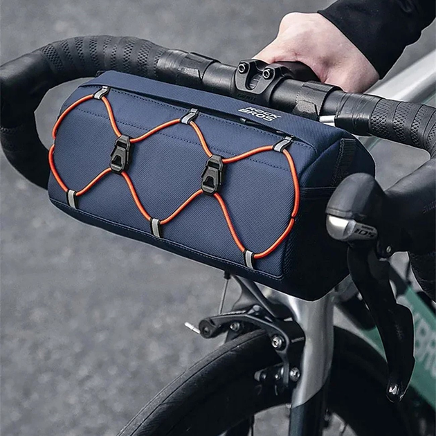 Велосумка RockBros Bicycle Handlebar Bag 2.2 l Blue (30110054002) - зображення 4