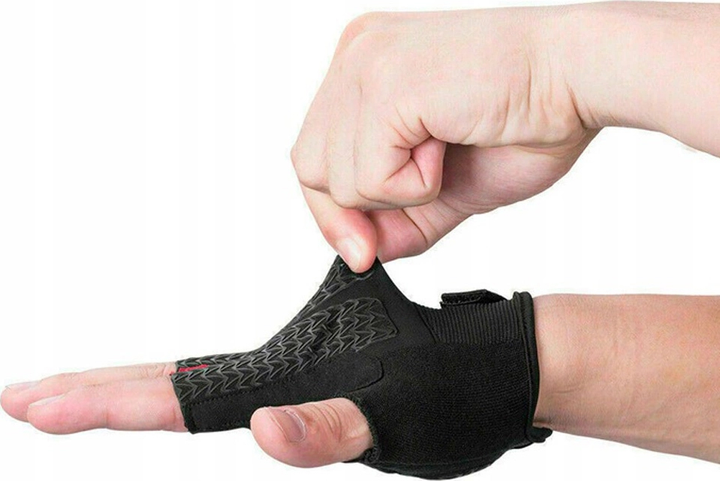 Rękawiczki rowerowe Rockbros z wkładkami żelowymi S169BGR XL Gray (5907769312809) - obraz 3