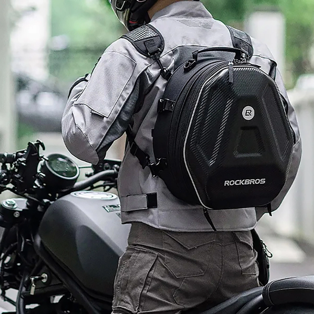 Мотосумка RockBros Motorcycle Tank Bag 35 l Black (30140026001) - зображення 6