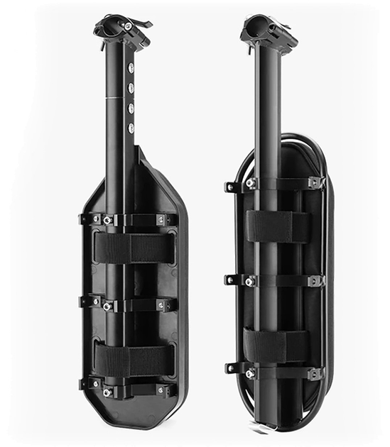 Torba rowerowa RockBros Bag for Bicycle Rack 5 l Black (30140062001) - obraz 3
