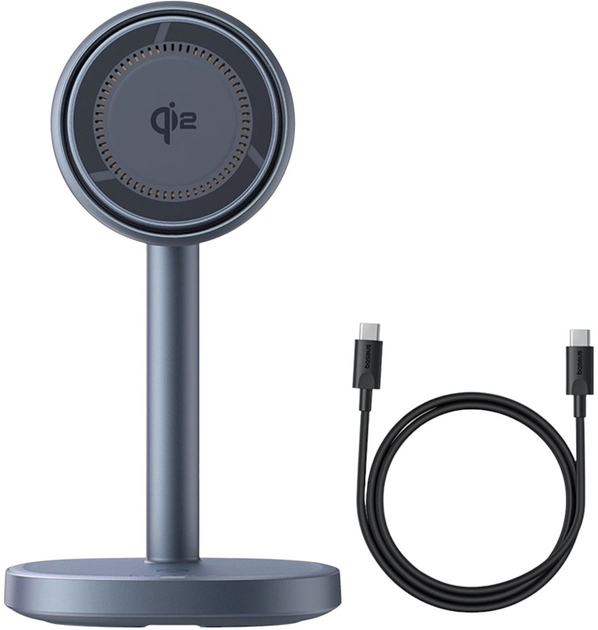 Бездротовий зарядний пристрій Baseus Orbit 2 Pro MagSafe 15W Grey (6932172665883) - зображення 6