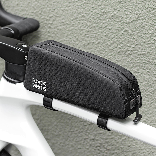 Torba rowerowa RockBros Top Tube Frame Bag 0.9l Black (3012011701) - obraz 13