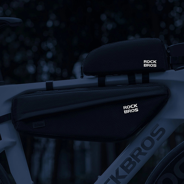 Велосумка RockBros Bike Bag for Frame Under Top Tube 2.9l Black (3018002101) - зображення 7
