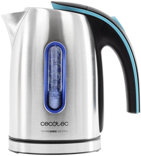 Czajnik elektryczny Cecotec ThermoSense 220 Stal (1513) - obraz 1
