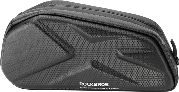 Torba rowerowa RockBros Bike Bag, Rigid, Frame, Top Tube, 1.4l Black (3012011501) - obraz 1