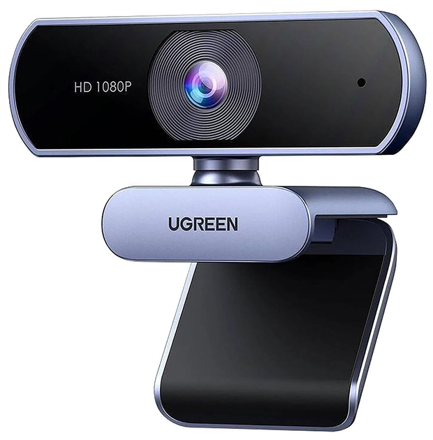 Kamera internetowa Ugreen USB HD Grey (CM678) - obraz 2