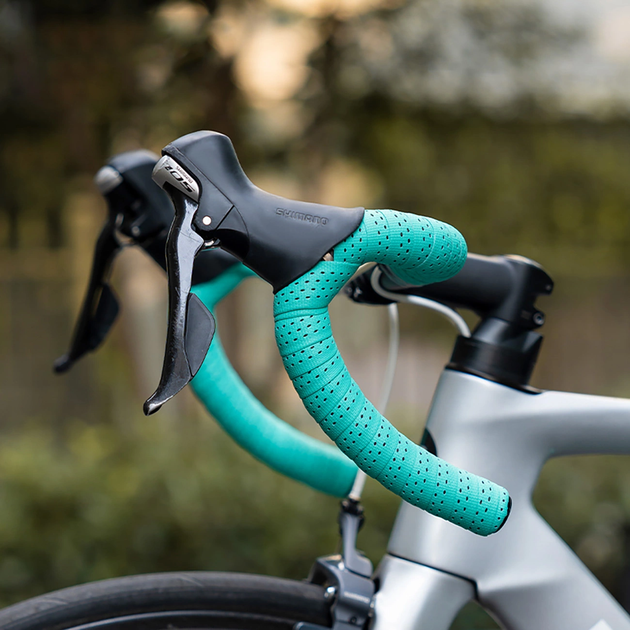 Owijka na kierownicę RockBros Handlebar Tape Perforated Silicone Orange (71240004012) - obraz 6