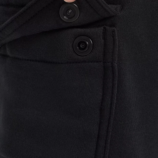 Дитячі трикотажні шорти на резинці для хлопчика Nike B NSW SI FLC Cargo Short BB HV6971-010 122-128 XS Чорні (197861863018) - зображення 8