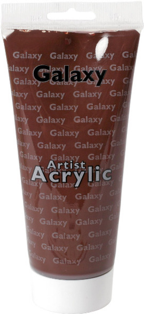 Фарба акрилова Galaxy Artist Acrylic Burnt Umber 200 мл (5700137908198) - зображення 1
