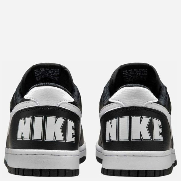 Чоловічі кеди низькі Nike Big Low 355152-016 44 (10US) Чорні з білим (91201781188) - зображення 4