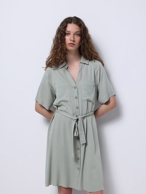 Сукня-сорочка коротка літня жіноча Colin's CL1073826MGR XL Mint Green від Rozetka на платформі USKIDKA Акція на Сукня-сорочка коротка літня жіноча Colin's CL1073826MGR XL Mint Green від Rozetka