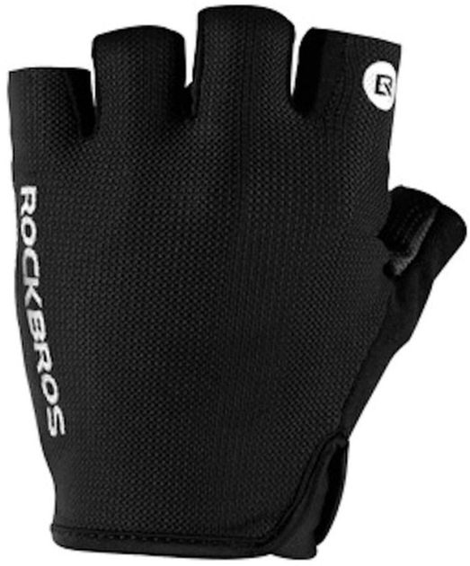 Rękawiczki rowerowe RockBros S106BK L Black (5907769312670) - obraz 3