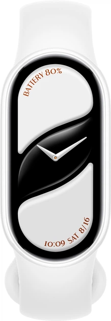 Smartband Xiaomi Smart Band 10 Ceramic Edition Pearl White (BHR07Y5GL) - obraz 2
