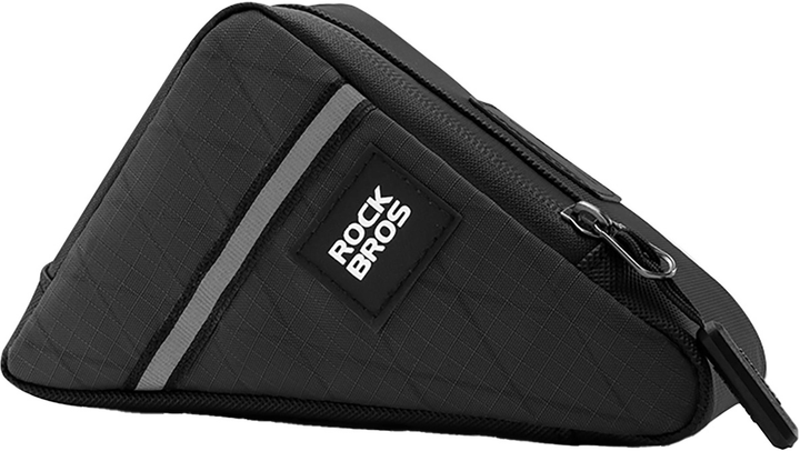 Велосумка Rockbros 30180025001 на раму 0.3 л Black (5907769374395) - зображення 1