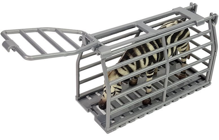 Zestaw zabawek Lean Toys Quad z przyczepką i figurką zebra 4 elementy (5903802454475) - obraz 4