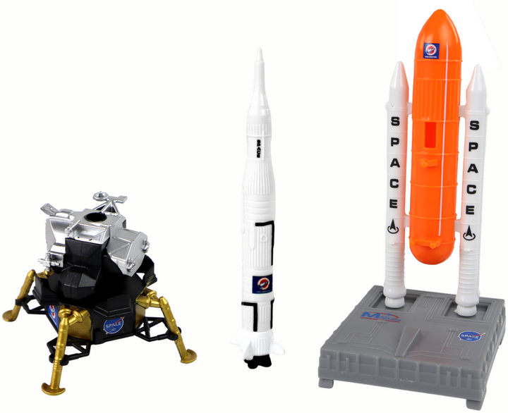 Набір Lean Toys Space 7 предметів (5905679078600) - зображення 3