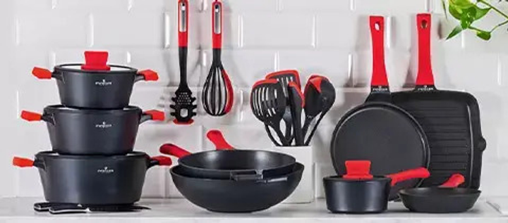 Patelnia Zwieger Obsidian 24 cm (5906395877461) - obraz 11