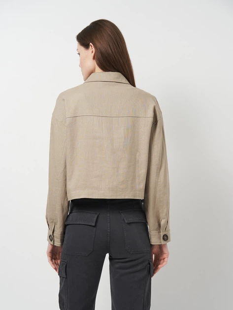 Пиджак женский Zara 2799/939 S Бежевый (02799939706029