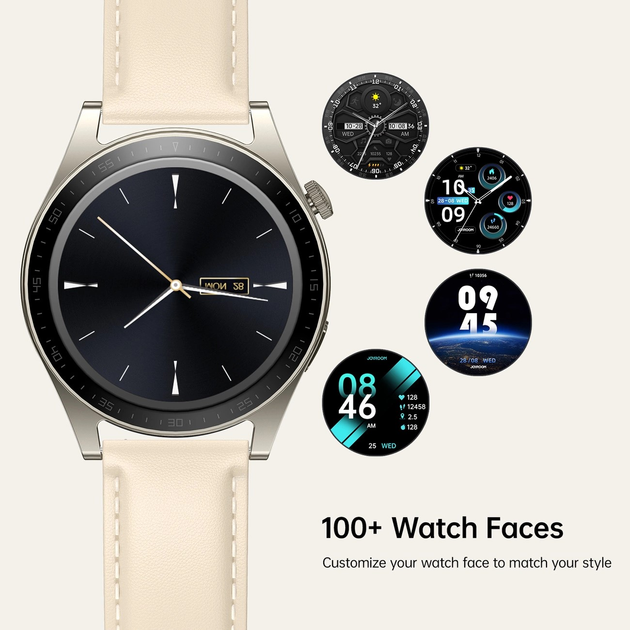 Smartwatch Joyroom Classic Series JR-FC2 Gold (6941237129840) - obraz 10