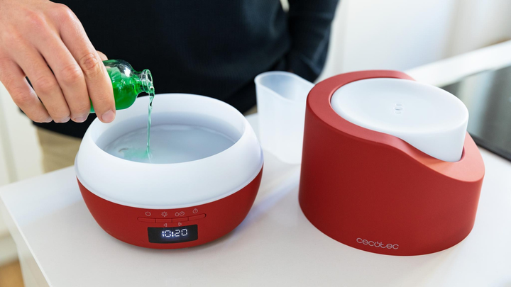 Nawilżacz powietrza Cecotec Pure Aroma 500 Smart Garnet Czerwony (5637) - obraz 2