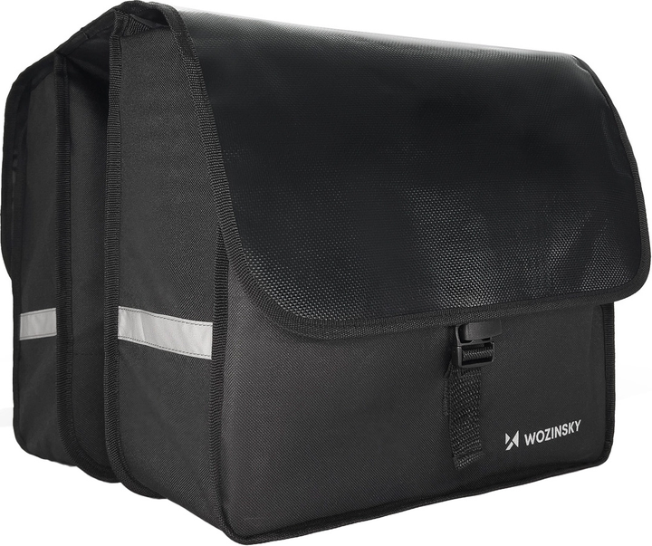 Велосумка Wozinsky WBB34BK на багажник 28 л Black (5907769301353) - зображення 2
