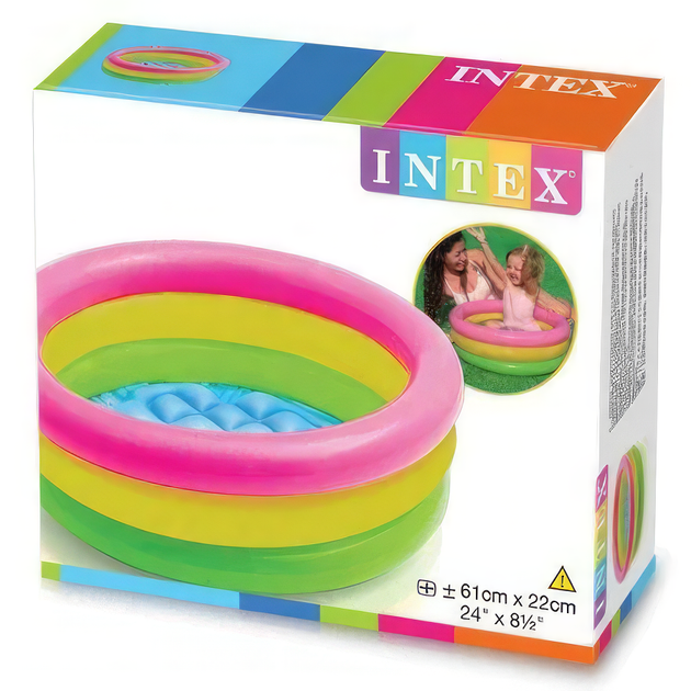 Дитячий надувний басейн INTEX 58924 