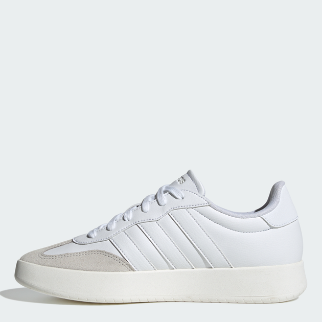 Мужские кеды низкие Adidas Barreda JI2308 44.5 (10UK) 28.5 см Ftwwht/Ftwwht/Greone (4067904303398) - изображение 3