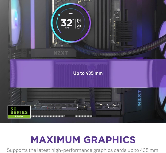 Корпус NZXT H9 Flow RGB Dual-Chamber Mid-tower Case All Black (CM-H92FB-R1) - зображення 5