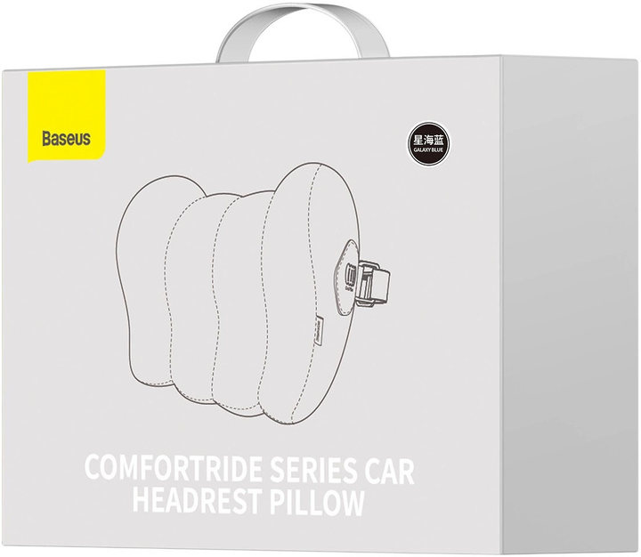 Подушка Baseus ComfortRide Series Car Headrest Pillow Blue (C20036400311-00) - зображення 7