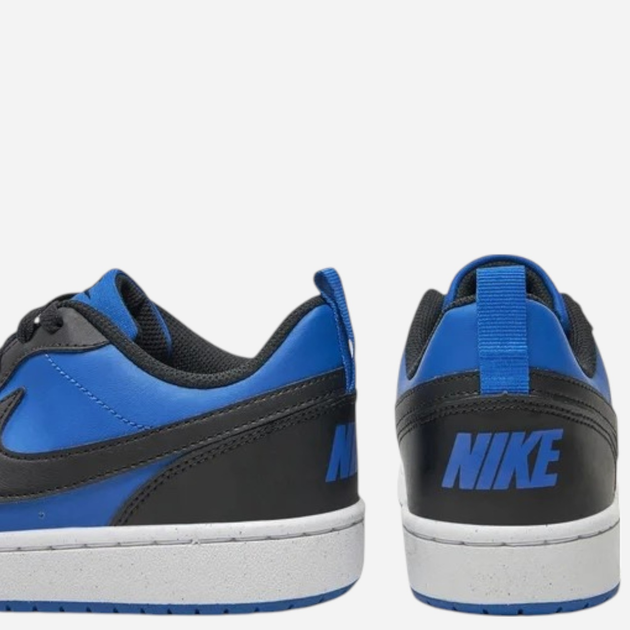 Підліткові кеди для хлопчика Nike Court Borough Low Recraft (GS) HM6293-480 38.5 (6Y US) Сині з чорним (197599027904) - зображення 4