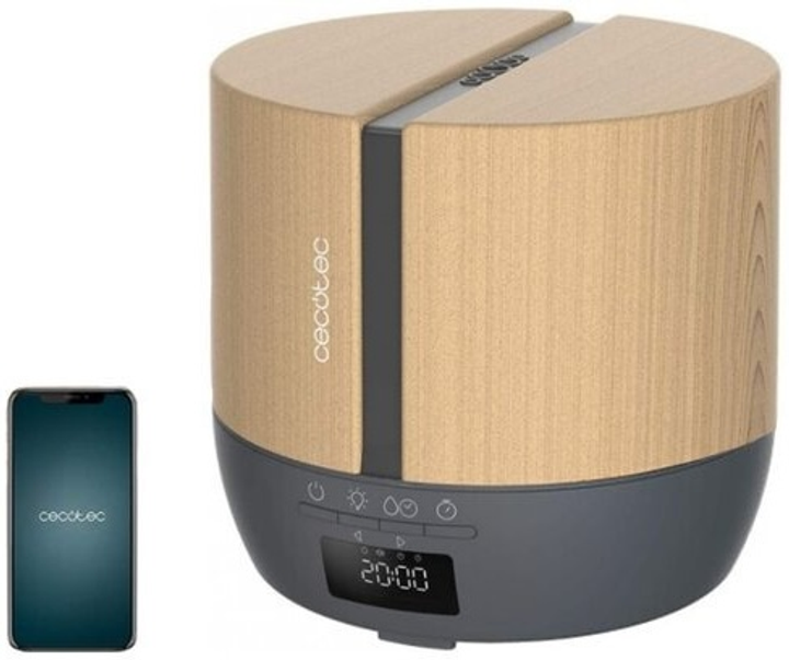 Зволожувач повітря Cecotec Pure Aroma 550 Connected Grey Wood (5648) - зображення 1